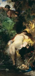 Nymphe und Faune